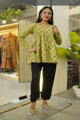 Printed Short Kurti