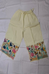 Cotton Palazzo - Lemon Yellow fits up to size XXL